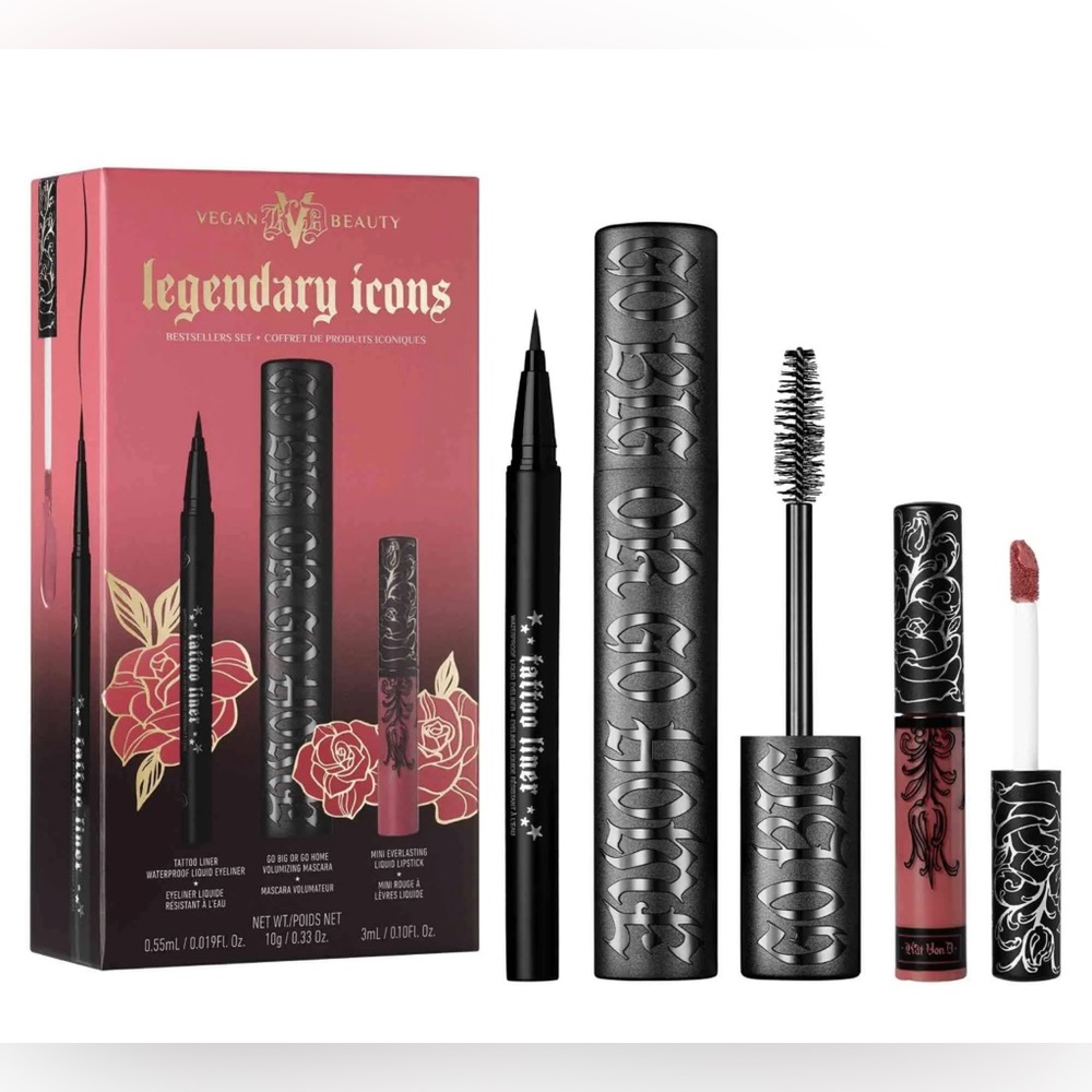 Kat Von D Vegan Beauty Legendary Icons 3-Piece Set